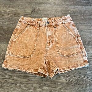 Universal thread acid wash shorts, size 0/25